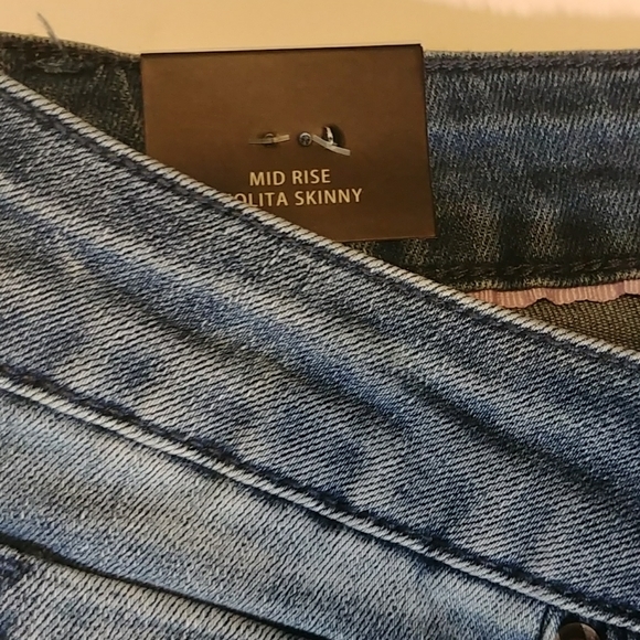 Nanette Lepore Nolita Skinny π Embroidered Jeans - Picture 7 of 13